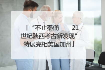 “不止秦俑——21世纪陕西考古新发现”特展亮相美国加州