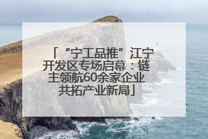 “宁工品推”江宁开发区专场启幕：链主领航60余家企业共拓产业新局