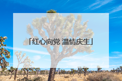 红心向党 温情庆生