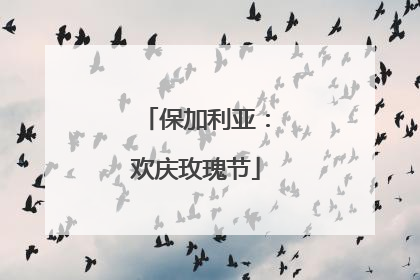 保加利亚：欢庆玫瑰节