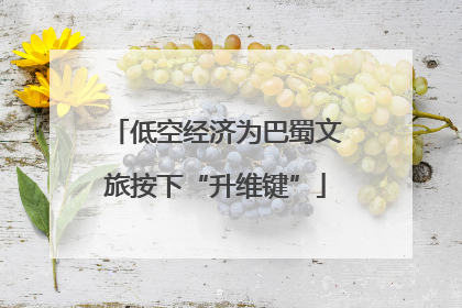 低空经济为巴蜀文旅按下“升维键”