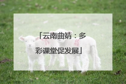 云南曲靖：多彩课堂促发展