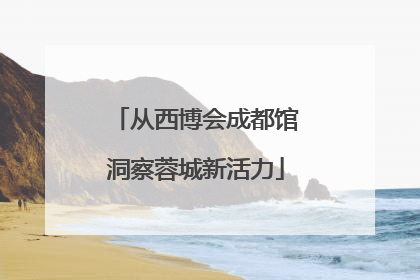 从西博会成都馆洞察蓉城新活力