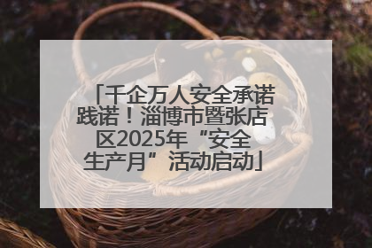 千企万人安全承诺践诺！淄博市暨张店区2025年“安全生产月”活动启动