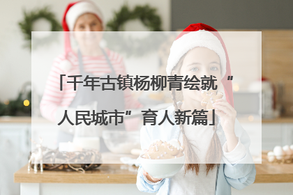 千年古镇杨柳青绘就“人民城市”育人新篇