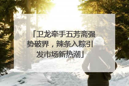 卫龙牵手五芳斋强势破界，辣条入粽引发市场新热潮