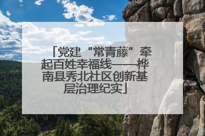 党建“常青藤”牵起百姓幸福线——桦南县秀北社区创新基层治理纪实