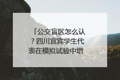 公交盲区怎么认？四川宜宾学生代表在模拟试验中增强乘车安全意识