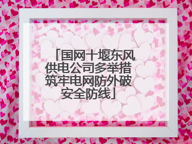 国网十堰东风供电公司多举措筑牢电网防外破安全防线