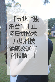 寻找“独角兽”丨重场景拼技术 万集科技铺就交通“科技路”
