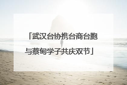 武汉台协携台商台胞与蔡甸学子共庆双节