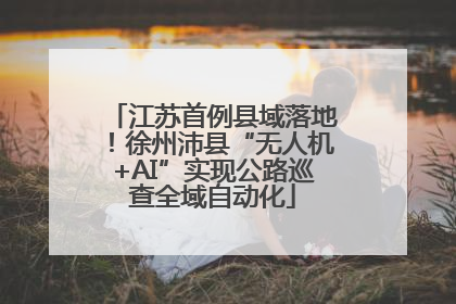 江苏首例县域落地！徐州沛县“无人机+AI”实现公路巡查全域自动化