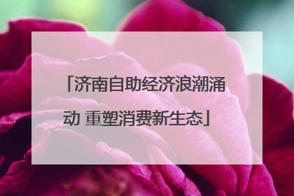 济南自助经济浪潮涌动 重塑消费新生态