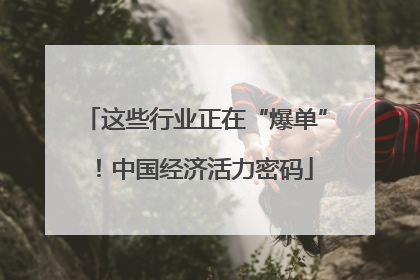 这些行业正在“爆单”！中国经济活力密码