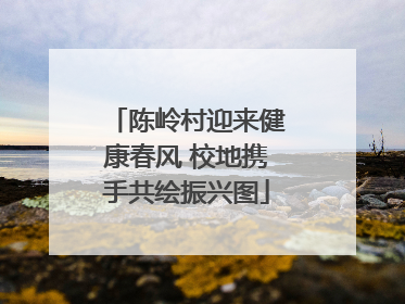 陈岭村迎来健康春风 校地携手共绘振兴图