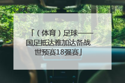 （体育）足球——国足抵达雅加达备战世预赛18强赛