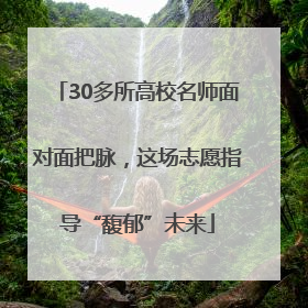 30多所高校名师面对面把脉，这场志愿指导“馥郁”未来